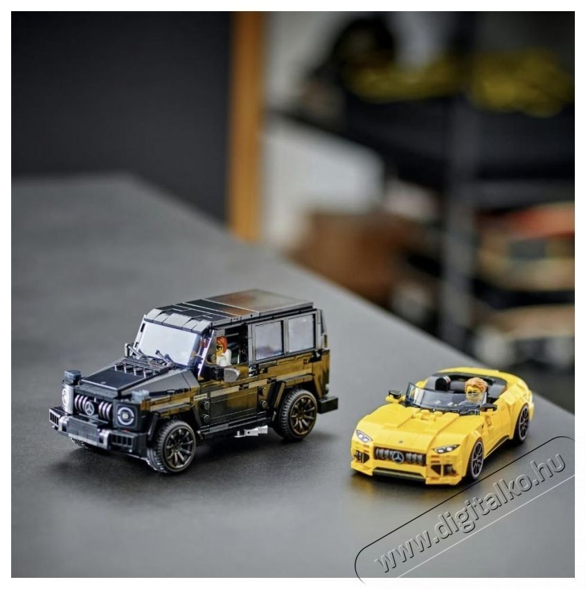 LEGO Speed Champions - Mercedes-AMG G 63 &eacute;s Mercedes-AMG SL (76924) H&aacute;ztart&aacute;s / Otthon / K&uuml;lt&eacute;r - J&aacute;t&eacute;k / Sport - Kreat&iacute;v / k&eacute;szs&eacute;gfejlesztő j&aacute;t&eacute;k - 538305