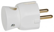 Legrand 050316 2P+F földelt oldalsó bekötésű fehér műanyag csatlakozódugó Tv kiegészítők - Kábel / csatlakozó - Csatlakozó / elosztó / átalakító - 391670