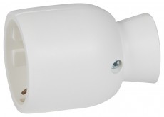 Legrand 050317 2P+F földelt hátsó bekötésű fehér műanyag csatlakozóaljzat Háztartás / Otthon / Kültér - Világítás / elektromosság - Hálózati elosztó / hosszabbító / adapter - 391657