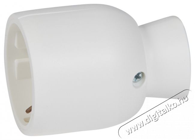 Legrand 050317 2P+F földelt hátsó bekötésű fehér műanyag csatlakozóaljzat Háztartás / Otthon / Kültér - Világítás / elektromosság - Hálózati elosztó / hosszabbító / adapter - 391657