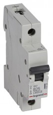 Legrand 419138 RX3 B25 6kA BIC 1 pólusú kismegszakító Háztartás / Otthon / Kültér - Világítás / elektromosság - Hálózati elosztó / hosszabbító / adapter - 391745