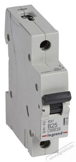 Legrand 419138 RX3 B25 6kA BIC 1 pólusú kismegszakító Háztartás / Otthon / Kültér - Világítás / elektromosság - Hálózati elosztó / hosszabbító / adapter - 391745