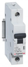 Legrand 419200 RX3 C10 6kA BIC 1 pólusú kismegszakító Háztartás / Otthon / Kültér - Világítás / elektromosság - Hálózati elosztó / hosszabbító / adapter - 391740