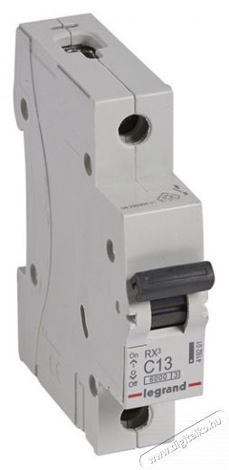 Legrand 419201 RX3 C13 6kA BIC 1 pólusú kismegszakító Háztartás / Otthon / Kültér - Világítás / elektromosság - Hálózati elosztó / hosszabbító / adapter - 391741