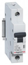 Legrand 419202 RX3 C16 6kA BIC 1 pólusú kismegszakító Háztartás / Otthon / Kültér - Világítás / elektromosság - Hálózati elosztó / hosszabbító / adapter - 391739