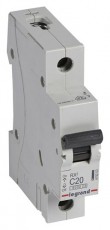 Legrand 419203 RX3 C20 6kA BIC 1 pólusú kismegszakító Háztartás / Otthon / Kültér - Világítás / elektromosság - Hálózati elosztó / hosszabbító / adapter - 391742