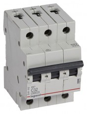 Legrand 419238 RX3 C32 6kA BIC 3 pólusú kismegszakító Háztartás / Otthon / Kültér - Világítás / elektromosság - Hálózati elosztó / hosszabbító / adapter - 392516