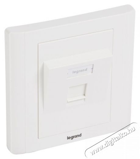 Legrand 632796 Linkeo 1xRJ45 keystone port fogadására süllyesztett szerelvény Háztartás / Otthon / Kültér - Világítás / elektromosság - Hálózati elosztó / hosszabbító / adapter - 391680
