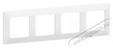 Legrand 754004 Valena Life 4-es keret - fehér  Háztartás / Otthon / Kültér - Világítás / elektromosság - Hálózati elosztó / hosszabbító / adapter - 392336