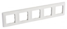 Legrand 773655 Cariva fehér 5-ös keret Háztartás / Otthon / Kültér - Világítás / elektromosság - Hálózati elosztó / hosszabbító / adapter - 392100