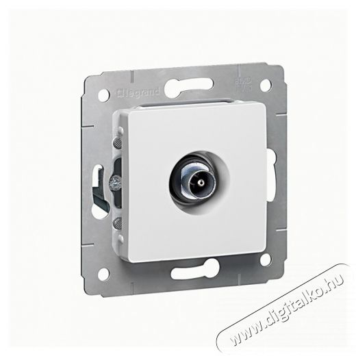 Legrand 773678 Cariva fehér TV csatlakozóaljzat végzáró 1,5dB Tv kiegészítők - Kábel / csatlakozó - Csatlakozó / elosztó / átalakító - 392102