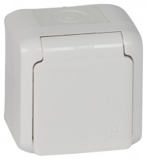 Legrand 782373 Forix IP44 feh&eacute;r 2P+F csatlakoz&oacute;aljzat - feh&eacute;r H&aacute;ztart&aacute;s / Otthon / K&uuml;lt&eacute;r - Vil&aacute;g&iacute;t&aacute;s / elektromoss&aacute;g - H&aacute;l&oacute;zati eloszt&oacute; / hosszabb&iacute;t&oacute; / adapter - 391979