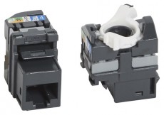 Legrand RJ45 Keystone port Cat5e árnyékolatlan (UTP) aljzat Iroda és számítástechnika - Hálózat - Hálózati kiegészítő - 391615
