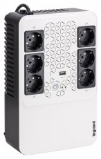 Legrand 310082 KEOR-M 800 VA Standby szünetmentes elosztósor Háztartás / Otthon / Kültér - Világítás / elektromosság - Hálózati elosztó / hosszabbító / adapter - 392556