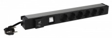 Legrand 646836 6-os 19/1U 3m Túlfeszvédett elosztósor Háztartás / Otthon / Kültér - Világítás / elektromosság - Hálózati elosztó / hosszabbító / adapter - 392585