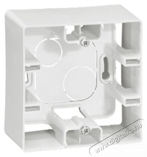 Legrand 664798 Niloé fehér 1-es kiemelő keret Tv kiegészítők - Kábel / csatlakozó - Csatlakozó / elosztó / átalakító - 392730