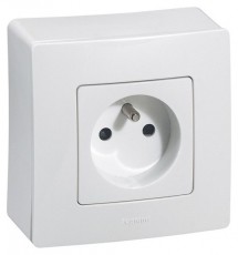 Legrand 664798 Niloé fehér 1-es kiemelő keret Tv kiegészítők - Kábel / csatlakozó - Csatlakozó / elosztó / átalakító - 392730