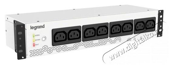 Legrand KEOR uPDU 800VA 19"/1U 8xC13 sz&uuml;netmentes eloszt&oacute;sor H&aacute;ztart&aacute;s / Otthon / K&uuml;lt&eacute;r - Vil&aacute;g&iacute;t&aacute;s / elektromoss&aacute;g - H&aacute;l&oacute;zati eloszt&oacute; / hosszabb&iacute;t&oacute; / adapter - 392781
