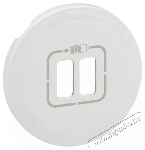 Legrand 068256 Céliane fehér 2xUSB töltőaljzat burkolat - fehér Tv kiegészítők - Kábel / csatlakozó - Csatlakozó / elosztó / átalakító - 391959