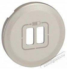 Legrand 068556 Céliane titán 2xUSB töltőaljzat burkolat Tv kiegészítők - Kábel / csatlakozó - Csatlakozó / elosztó / átalakító - 392728