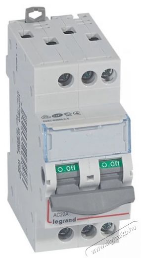 Legrand 406457 DX3-I 3P 20A terheléskapcsoló Háztartás / Otthon / Kültér - Világítás / elektromosság - Hálózati elosztó / hosszabbító / adapter - 392473