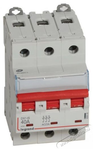 Legrand 406535 DX3-IS 3P 40A terheléskapcsoló Háztartás / Otthon / Kültér - Világítás / elektromosság - Hálózati elosztó / hosszabbító / adapter - 392472