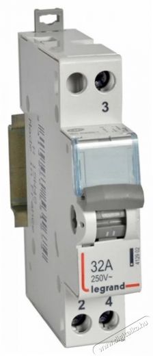 Legrand 412902 CX3 1P 32A középállással moduláris váltókapcsoló Háztartás / Otthon / Kültér - Világítás / elektromosság - Hálózati elosztó / hosszabbító / adapter - 392475
