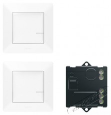 Legrand 752150 Valena Life Netatmo fehér Párosított szett: 2 vezeték nélküli kapcsoló + mikromodul Háztartás / Otthon / Kültér - Világítás / elektromosság - Hálózati elosztó / hosszabbító / adapter - 392450