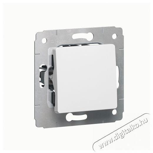 Legrand 773611 Cariva fehér egypólusú nyomókapcsoló Háztartás / Otthon / Kültér - Világítás / elektromosság - Hálózati elosztó / hosszabbító / adapter - 392094