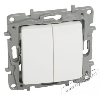 Legrand 764506 Niloé csillárkapcsoló - fehér  Háztartás / Otthon / Kültér - Világítás / elektromosság - Hálózati elosztó / hosszabbító / adapter - 391731