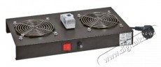 Legrand EC2V 2 ventilátoros tetőventilátor és termosztát készlet Evoline álló szekrényhez Iroda és számítástechnika - Hálózat - Hálózati kiegészítő - 392780