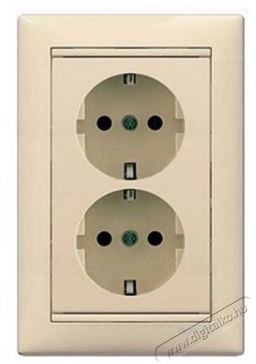 Legrand 774370 Valena elefántcsont 2x2P+F kettős földelt csatlakozóaljzat Háztartás / Otthon / Kültér - Világítás / elektromosság - Hálózati elosztó / hosszabbító / adapter - 392378
