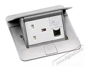 Legrand 054010 3 modul alumínium üres Pop-up felnyíló süllyesztett padlódoboz Háztartás / Otthon / Kültér - Világítás / elektromosság - Hálózati elosztó / hosszabbító / adapter - 392618