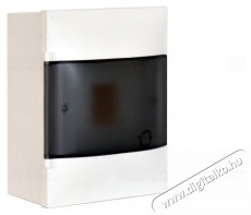 Legrand 134214 PractiboxS átlátszó füstszínű ajtóval/védőföld nulla elosztókapoccsal 1sor 4modul/falon kívüli kiselosztó Háztartás / Otthon / Kültér - Világítás / elektromosság - Hálózati elosztó / hosszabbító / adapter - 392645