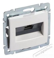 Legrand 770072 Valena Cat.6A STP fehér RJ45 informatikai csatlakozóaljzat Háztartás / Otthon / Kültér - Világítás / elektromosság - Hálózati elosztó / hosszabbító / adapter - 392166