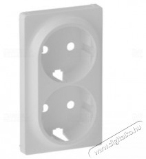Legrand 754950 Valena Life fehér 2x2P+F csatlakozóaljzat burkolat Háztartás / Otthon / Kültér - Világítás / elektromosság - Hálózati elosztó / hosszabbító / adapter - 391660