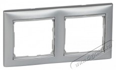 Legrand 770352 Valena alumínium/ezüst 2-es vízszintes keret Háztartás / Otthon / Kültér - Világítás / elektromosság - Hálózati elosztó / hosszabbító / adapter - 392165