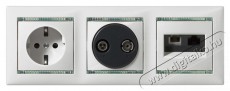 Legrand 774180 Valena elefántcsont RJ11+RJ45 Cat5e UTP kombinált aljzat Háztartás / Otthon / Kültér - Világítás / elektromosság - Hálózati elosztó / hosszabbító / adapter - 392112