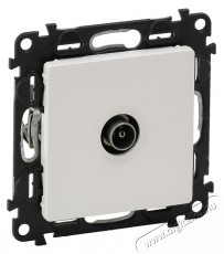 Legrand 753161 Valena Life fehér átmenő TV aljzat 14 dB Háztartás / Otthon / Kültér - Világítás / elektromosság - Hálózati elosztó / hosszabbító / adapter - 392349