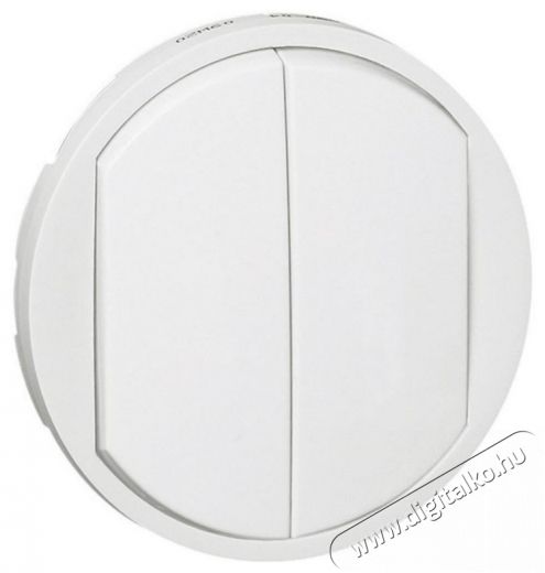 Legrand 068002 Céliane kettős billentyű - fehér Háztartás / Otthon / Kültér - Világítás / elektromosság - Hálózati elosztó / hosszabbító / adapter - 392758
