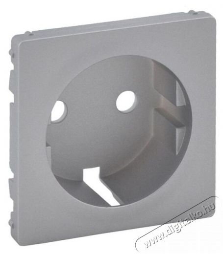 Legrand 755202 Valena Life InMatic aluminium 2P+F csatlakozóaljzat burkolat Háztartás / Otthon / Kültér - Világítás / elektromosság - Hálózati elosztó / hosszabbító / adapter - 391658