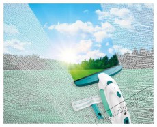 Leifheit Window Cleaner moppal és 43 cm-es rúddal + 17 cm-es szívófej, fekete Háztartás / Otthon / Kültér - Tisztító / mosó - Ablaktisztító - 503587