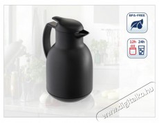 Leifheit BOLERO termosz 1 l fekete Konyhai term&eacute;kek - Ed&eacute;ny - Termosz - 528757