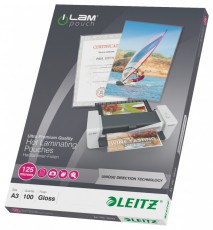 Leitz A3 2x125mic 100db-os Víztiszta lamináló fólia Iroda és számítástechnika - Papír kezelő termék - Lamináló fólia - 395902