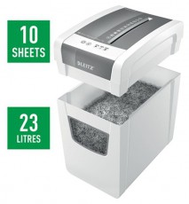 Leitz IQ Slim Home Office Iratmegsemmisítő Iroda és számítástechnika - Iratmegsemmisítő - 395713