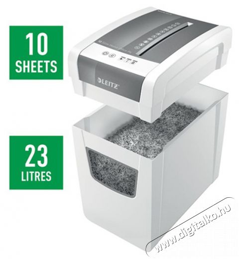 Leitz IQ Slim Home Office Iratmegsemmisítő Iroda és számítástechnika - Iratmegsemmisítő - 395713