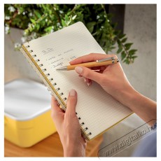 Leitz COSY Soft touch B5 meleg s&aacute;rga kock&aacute;s spir&aacute;lf&uuml;zet Iroda &eacute;s sz&aacute;m&iacute;t&aacute;stechnika - Egy&eacute;b sz&aacute;m&iacute;t&aacute;stechnikai term&eacute;k - 396182