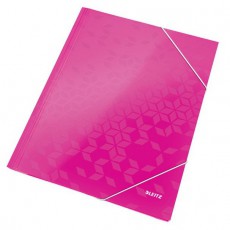 Leitz Wow A4 karton rózsaszín gumis mappa Egyéb - Nem forgalmazzuk ! - 398186