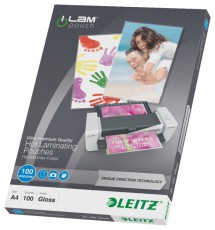 Leitz A4 2x100mic 100db-os lamináló fólia Iroda és számítástechnika - Papír kezelő termék - Lamináló fólia - 407335