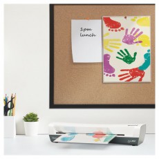 Leitz iLam Home A3 fehér laminálógép Iroda és számítástechnika - Papír kezelő termék - Lamináló - 496405
